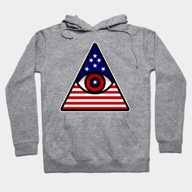 American Pyramid Hoodie by Marthin